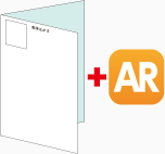 AR圧着はがきV型